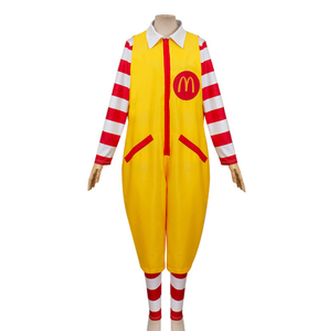 वयस्क क्रिसमस mcdonald क्लाउस कॉस्प्ले पोशाक पोशाक प्रदर्शन के लिए स्वागत सूट - Product Image 3