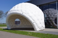 Tente gonflable géante Lgloo Led bulle Air blanc dôme gonflable hôtel tente Camping