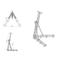 Estructura de Soporte para Altavoces Line Array de Altura Ajustable, Estructura de Soporte para Altavoces de Escenario con Altura Personalizable