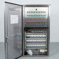 Ensemble de distribution d'alimentation professionnel sur mesure 415V, centre de commande en acier fortifié IP54 avec interface de surveillance unifiée