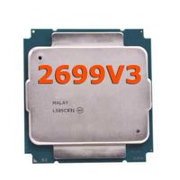 Digunakan untuk Intel Xeon E5 2699 V3 2699V3 2.3Ghz 18-Core LGA 2011-3 prosesor cpu SR1XD 145W 22NM