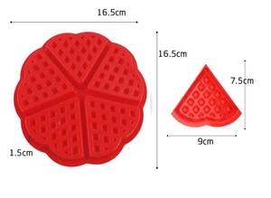High-quality non-stick silicone pan <b>set</b>, children's waffle and candy <b>baking</b> cake mold - Product Image 6