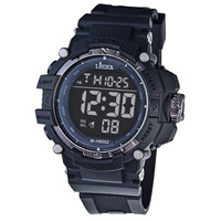 Jam Tangan Pintar Sport LASIKA 9052 Custom Hitam untuk Pria Grosir Tahan Air Kompas Digital Muslim Azan Sholat