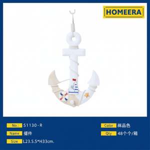 225x2x33cm per motivi decorativi domestici con ancoraggio MDF a tema nautico - Product Image 1