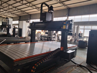 Router CNC Rongchi de Alta Velocidad de 4 Ejes con Mesa de Trabajo Grande para Moldes de Fundición por Espuma Perdida, Modelo Personalizable