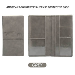 <span class=keywords><strong>Porte</strong></span>-documents de <span class=keywords><strong>luxe</strong></span> en cuir pour immatriculation et assurance automobile, personnalisable avec logo, format carnet/bloc-notes - Product Image 6