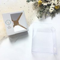 Boîte à savon en gros avec fenêtre transparente, emballage de cartouche, boîte à tiroir en carton personnalisée imprimée