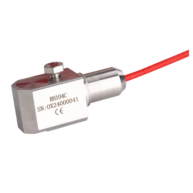 China Ronds RH104TC Accelerometer Wired Vibration High Temperature Sensor Submersible Sensor for Equipment Condition Monitoring