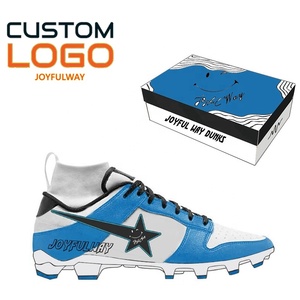 Chaussures de Football à Crampons Hautes Personnalisées de Qualité Supérieure pour Garçons – Bottes de Sport d'Entraînement avec Logo Personnalisé - Product Image 2