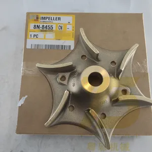 YUE CAI para maquinaria de construcción E390D D8R 3406E E385C 3406 988G 3406E IMPELLER 8N-8455 8N8455 para pieza de motor Caterpillar