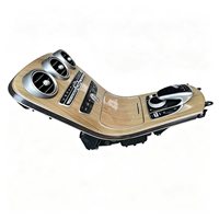Kit de panneau de console centrale d'occasion pour Mercedes Benz Classe C W205 OE 2056809604 avec aérateurs, horloge, porte-gobelet et souris