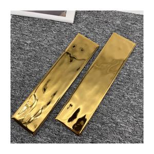 Specchio d'oro con piastrelle per pareti in mattoni d'oro con <span class=keywords><strong>pittura</strong></span> elettrica a grana - Product Image 1