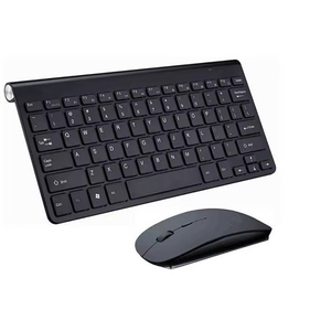 Ultra-Thin 2.4G Wireless RGB Backlit Keyboard <b>Mouse</b> Set Factory Direct Sale Business Office Silent Dedicated Combo Stock - Product Image 3