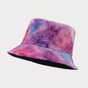 Chapeau de soleil à visière motif ciel étoilé tendance Europe-Amérique pour femme, chapeau bob personnalisé pour homme, idéal pour l'été et les voyages en extérieur, protection solaire - Product Image 6