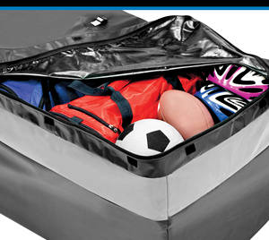 Échantillon gratuit, fabricant OEM, composants automobiles pour SUV, ABS, imperméable, coffre de toit, design sportif, rangement de voyage, bagages - Product Image 6