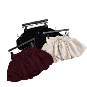 Shorts pour femme Ocean confortables à coupe classique, anti-boulochage, en coton, élasthanne et polyester, taille mi-haute élastique, style décontracté - Product Image 2