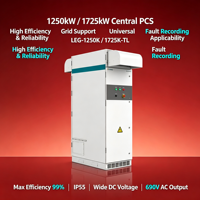 Système de conversion d'énergie centralisé PCS 1250 kW 1725 kW, applicabilité universelle, convertisseur de stockage d'énergie hors réseau et micro-réseau