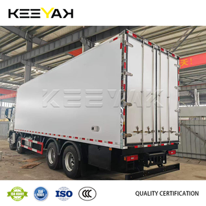 Camion frigorifique ISUZU 8*4 de qualité supérieure, isolation 100 mm, capacité 30T, pour le transport alimentaire, personnalisable - Product Image 3