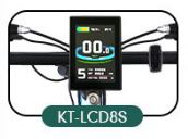 Kit de conversión estándar para bicicleta eléctrica LCD8S sin batería