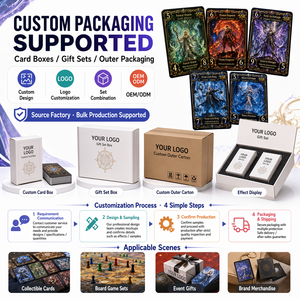 Fabricant de cartes à collectionner TCG personnalisées de qualité supérieure, usine d'impression de cartes OEM <span class=keywords><strong>avec</strong></span> gaufrage, pelliculage UV et technologie de finition avancée - Product Image 3