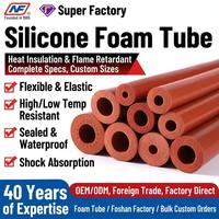 Rouleaux en mousse de silicone haute température prêts à être expédiés, rouleaux en caoutchouc pour presse d'impression