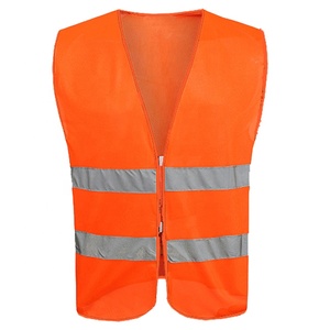 <strong>Orange</strong> Custom Print logo Safety <strong>Vest</strong> - Product Image 3