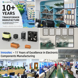 หม้อแปลงไดรฟ์เกตแบบ SMD โปรไฟล์ต่ำ Innootec 1:1 แบบแยกส่วนสำหรับไดรเวอร์ MOSFET IGBT แบบแยกอิสระ - Product Image 6