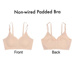 Sujetadores deportivos cómodos y transpirables <span class=keywords><strong>Sujetador</strong></span> inalámbrico para mujer - Product Image 4