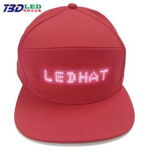 EL sản phẩm USB sạc LED Mũ bóng chày với 5x36 pixel hiển thị 120x20 mét màn hình cho chạy tin nhắn quảng cáo - Product Image 6