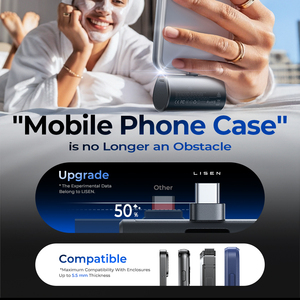 <span class=keywords><strong>Power</strong></span> <span class=keywords><strong>Bank</strong></span> Portatile LISEN con Batteria da 7000mAh e Display Digitale per Cellulari USB-C, Compatto e Veloce per il Pendolarismo Quotidiano - Product Image 3