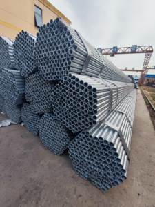 Ketebalan 1.2-20mm pipa baja galvanis pipa baja lasan bulat karbon/tabung untuk rumah kaca - Product Image 3