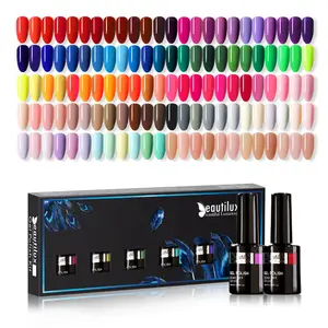 Beautilux Nagel Gel Polish Kit Drops hipping UV-LED-Nägel einweichen Lackset Semi Permanent Nail Art Gele Lack Geschenk box DIY