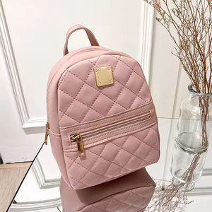 <b>Small</b> Korean Style Women's School <b>Backpack</b> with Embroidered Logo Fashionable Ladies PU Material Zipper Closure Factory Wholesale - Product Image 6