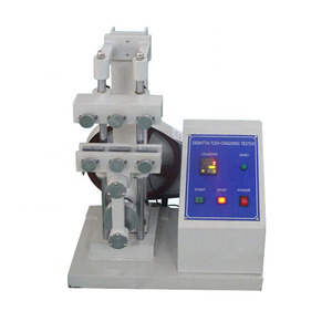 ASTM D813 ISO 132 Leather Flexing Tester,Flex Cracking and Crack Growing Tester,Rubber Flexing Cracking Fatigue Testing <b>Machine</b> - Product Image 1