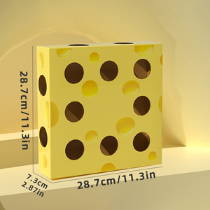 Automatic Electric Cat Maze <b>Box</b> Stylish Plastic <b>Pet</b> Interactive Movement <b>Toy</b> in Cheese-Shaped Design for Cats - Product Image 4