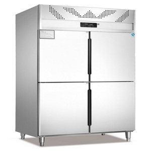 Refrigeradores domésticos de 4 puertas, equipo de cocina comercial, refrigerador mitad congelador, mitad refrigerador - Product Image 2