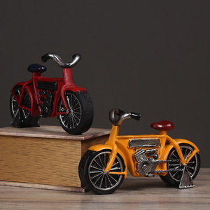 Bicicleta Vintage Unisex para Adultos, Modelo Decorativo, Cadena de Metal, para Exhibición en Interiores, Hogar u Oficina - Product Image 2