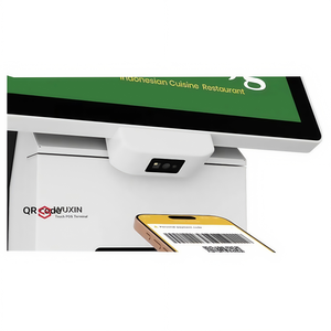 Terminal de Autoservicio WUXIN, Quioscos Todo en Uno con Pantalla Táctil de 15, 21, 23, 27 y 32 Pulgadas, Quiosco de Pedidos y Pagos con <span class=keywords><strong>Base</strong></span> de Pie para Pizzería - Product Image 4
