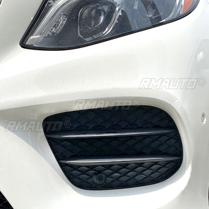 ตะแกรงครอบไฟตัดหมอกหน้าสีดำสำหรับรถยนต์ Mercedes-Benz GLE GLS GLE Coupe W166 X166 C292 ปี 2016-2019 แต่งรถ - Product Image 5
