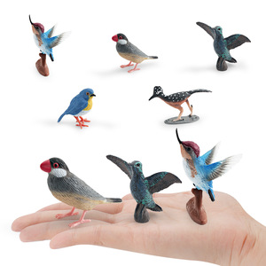 Lelewu simulación correcaminos wen colibrí robin pájaro salvaje <span class=keywords><strong>animal</strong></span> modelo decoración - Product Image 3