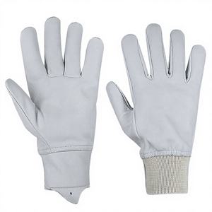 Gants de Conduite et de Mécanique OEM pour Hommes en Cuir Chaud, Personnalisables, Tendance, avec Doublure en Coton et Caoutchouc Nitrile, Anti-Impact et Anti-Coupure - Product Image 1