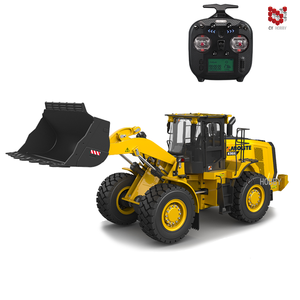Modèle de bulldozer hydraulique télécommandé <span class=keywords><strong>KABOLITE</strong></span> <span class=keywords><strong>K966</strong></span> - Construction métallique, portée de 60 m, prêt à l'emploi, échelle 1:18 pour les amateurs de modélisme - Product Image 1
