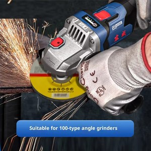 Jindebao 100mm Cylindrical Angle <strong>Grinding</strong> <strong>Wheel</strong> 6mm Thickness 24 Grit Polishing for Metal Stainless Steel - Product Image 4