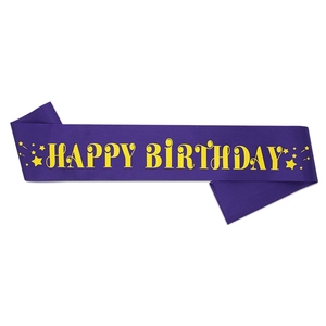 Fascia Multicolore '<span class=keywords><strong>Buon</strong></span> <span class=keywords><strong>Compleanno</strong></span>' Accessorio per Feste di <span class=keywords><strong>Compleanno</strong></span> per Adulti e Bambini Decorazioni per Travestimenti - Product Image 1