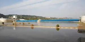 Nehir için pnömatik şişme kauçuk baraj/Weir