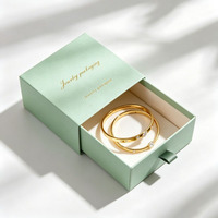 Boîtes cadeaux personnalisées en carton avec logo imprimé pour bijoux, colliers, bracelets et bagues