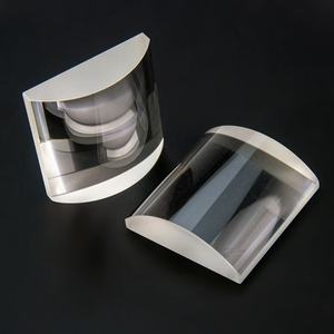 Cylindrical Prism Quartz Glass Optical Experiment Beam Splitter AR Coated Lens - Product Image 1