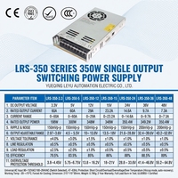 Alimentation à découpage LEYU LRS-350-12 12V 30A 350W, convertisseur AC/DC, transformateur industriel SMPS pour LED, imprimante 3D, machine CNC