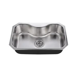 Sanitary Ware Sink Good Quality Splash Proof Mounted Sink Sanitary Ware Stainless Steel Sink