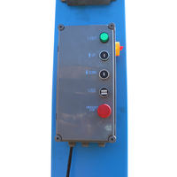 Lève-voiture hydraulique à double cylindre électrique personnalisable de 4 tonnes avec plancher libre, équipement de levage de véhicule à 2 poteaux